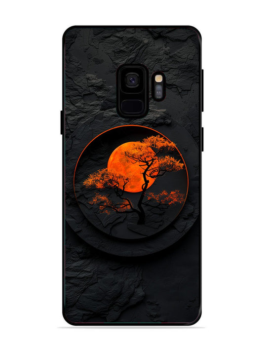 SAMSUNG GALAXY S9 Dark knight Red Moon