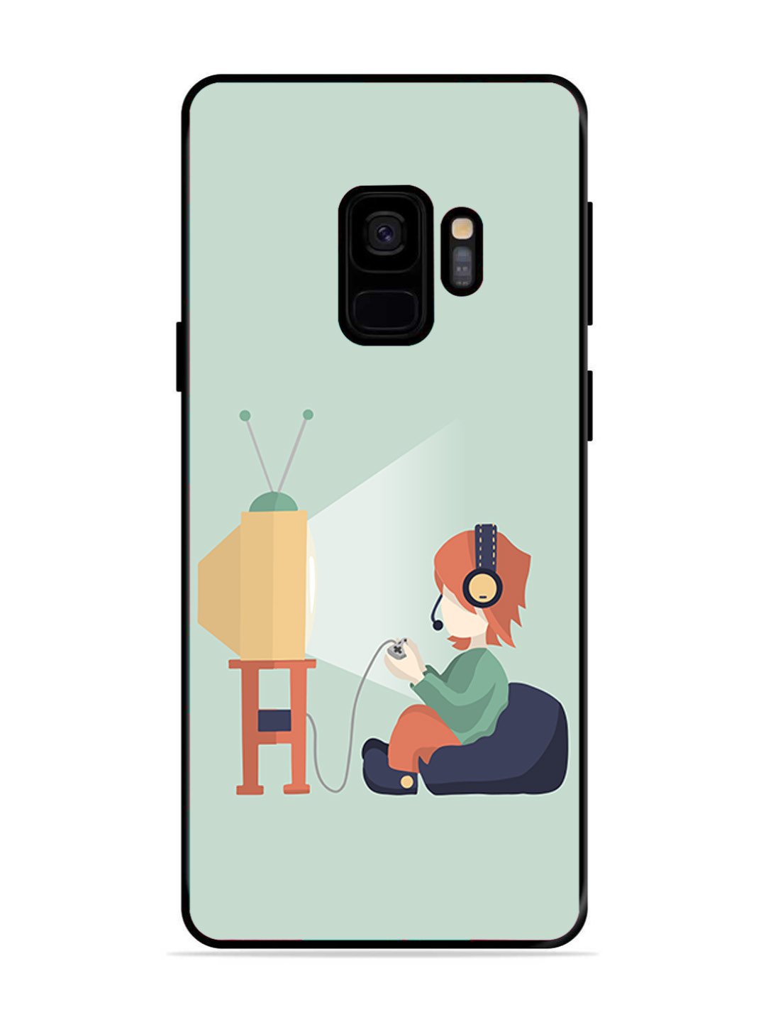 SAMSUNG GALAXY S9 Kid Playing Game