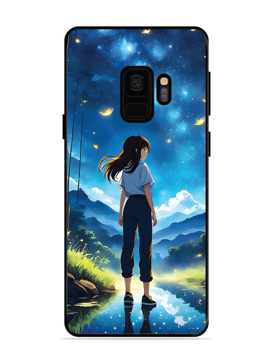 SAMSUNG GALAXY S9 Girl In Beautiful Forest