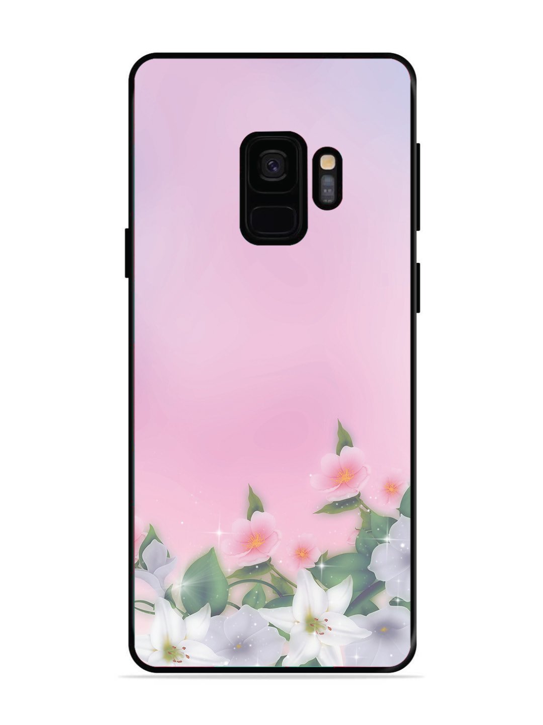 SAMSUNG GALAXY S9 Pink Floral Elegance
