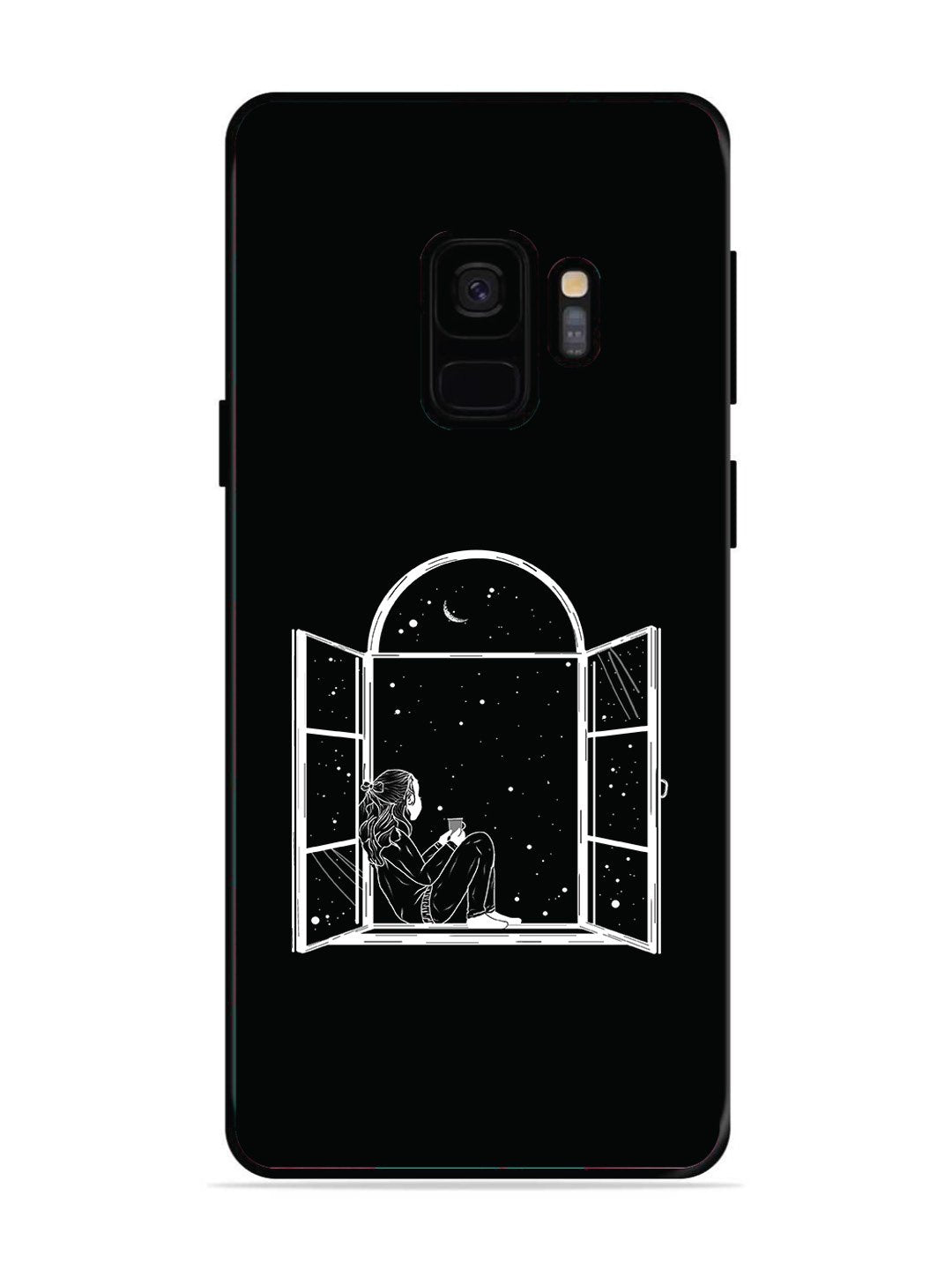 SAMSUNG GALAXY S9 Little Girl on Window