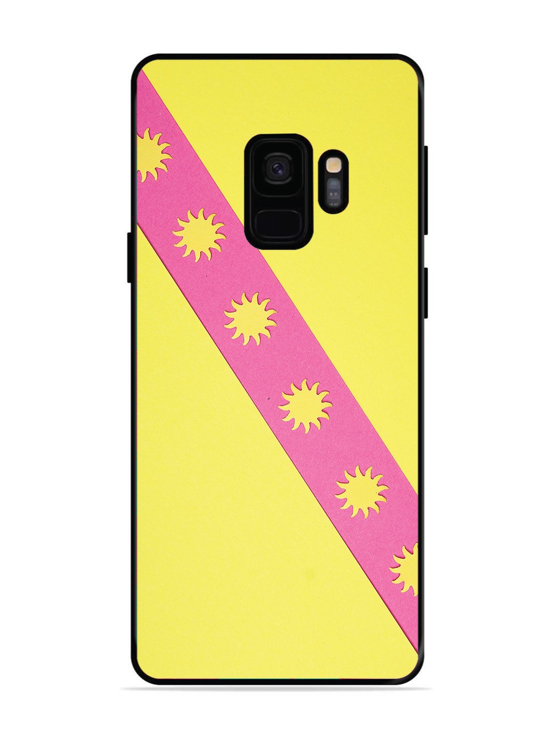 SAMSUNG GALAXY S9 Pick Strip on Yellow Colour