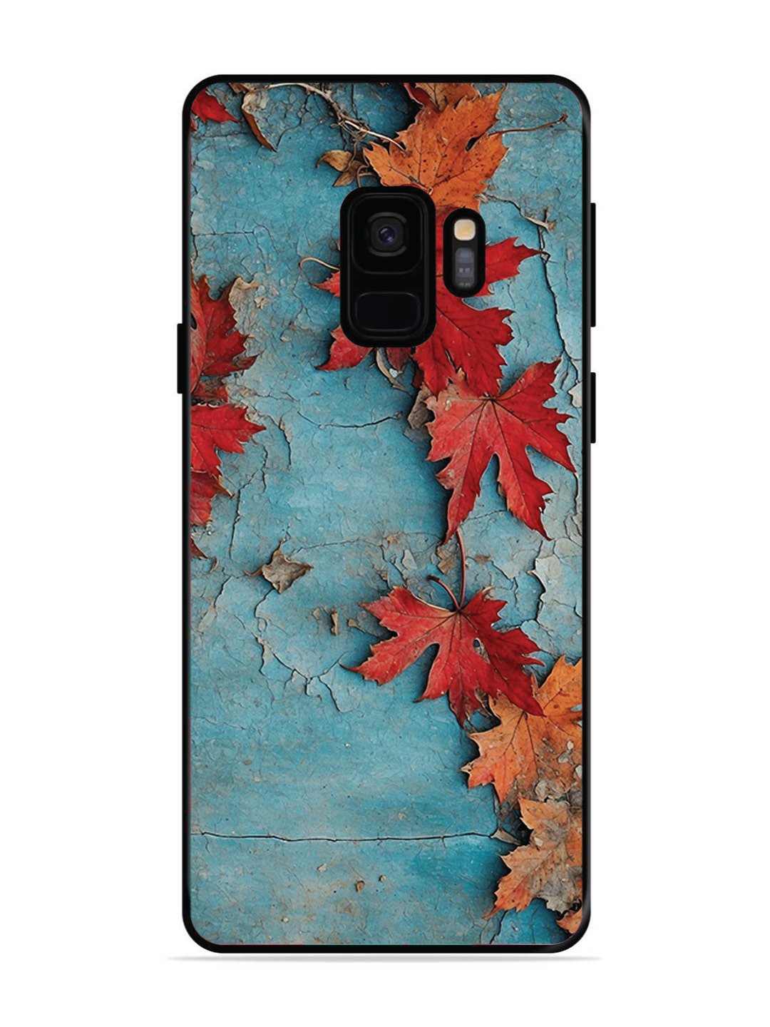 SAMSUNG GALAXY S9 Autumn Leafs Marble
