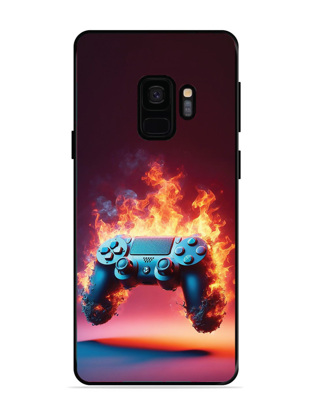 SAMSUNG GALAXY S9 Console on fire