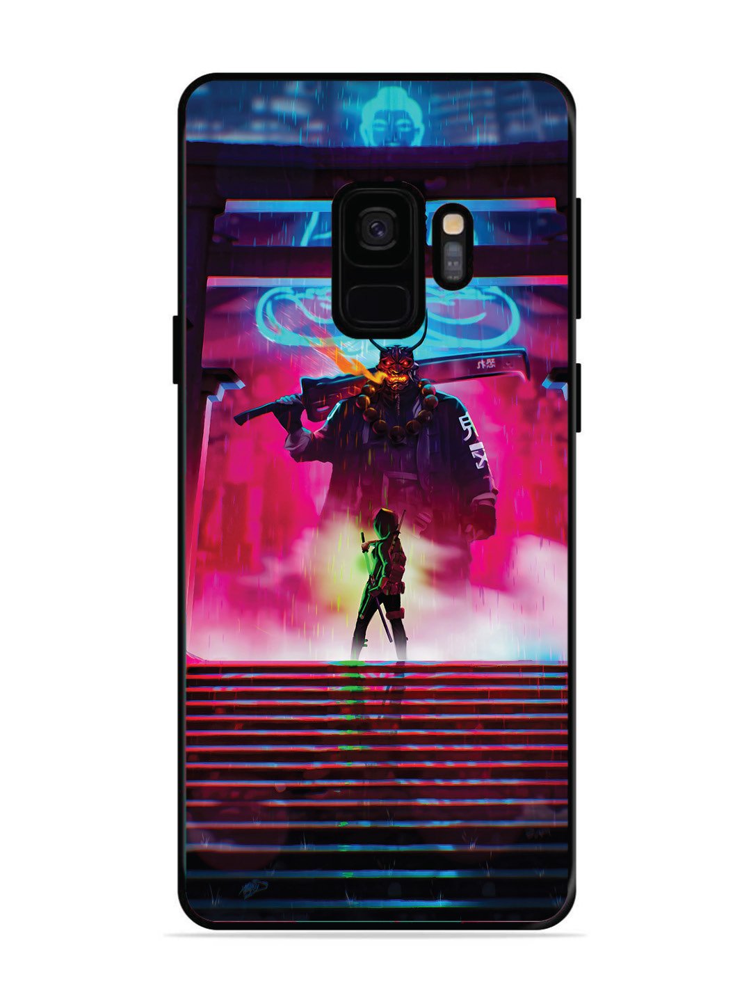 SAMSUNG GALAXY S9 Cyberpunk Yokai Monster