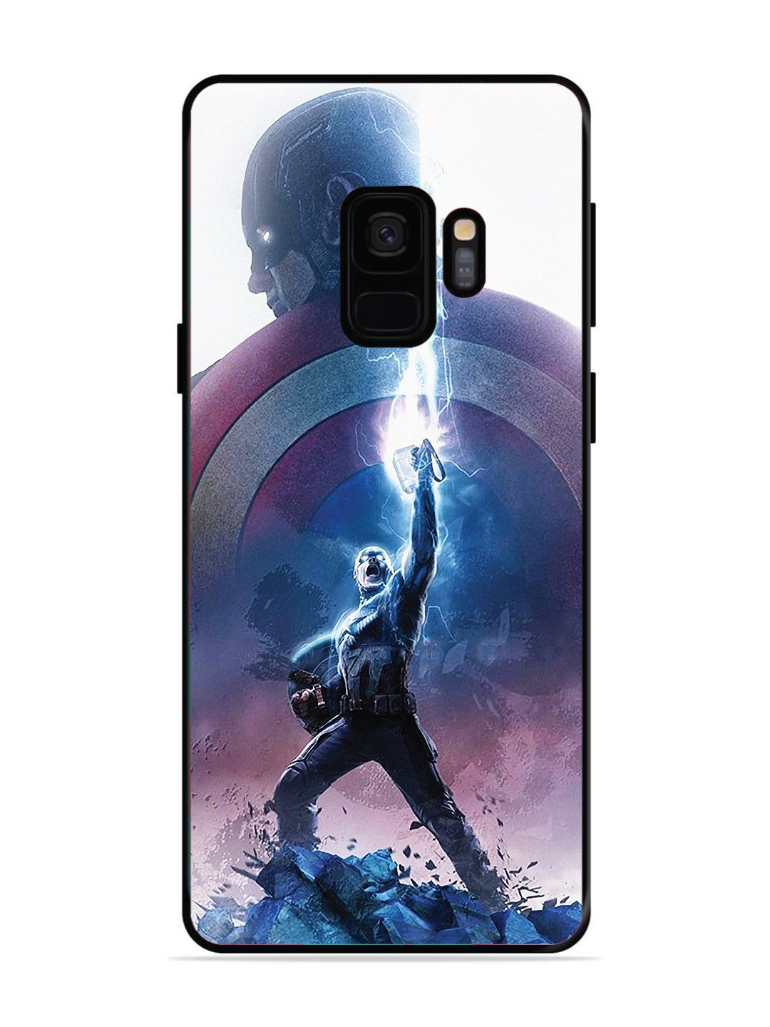 SAMSUNG GALAXY S9 captain-america-thor-hammer-lightning