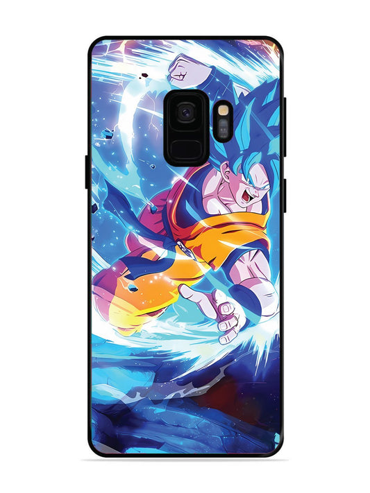 SAMSUNG GALAXY S9 goku-blue-dragon-ball