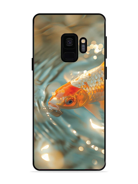 SAMSUNG GALAXY S9 gold-fish-animal