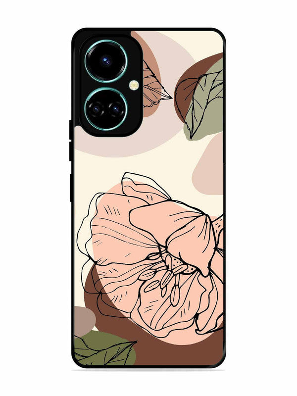 Tecno camon 19 Floral Elegance, Portrait