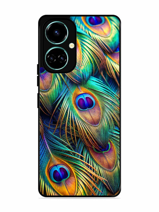 Tecno camon 19 peacock feather
