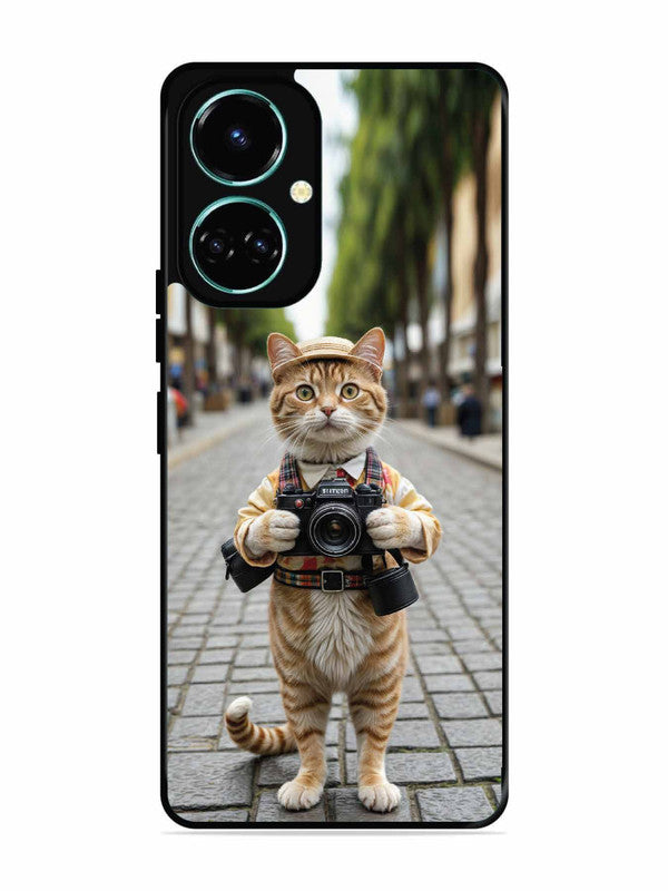 Tecno camon 19 Cat as Cameraman
