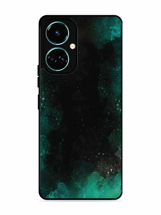 Tecno camon 19 Dark Black And Green Forest