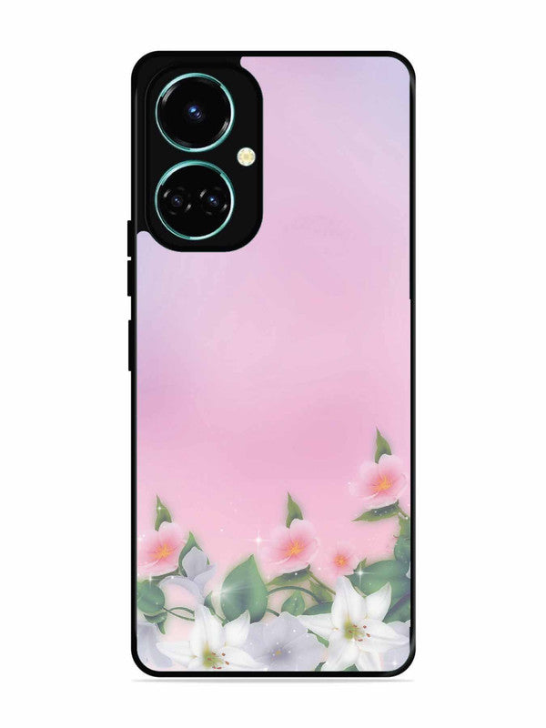 Tecno camon 19 Pink Floral Elegance