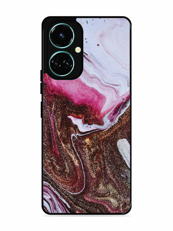 Tecno camon 19 Elegant Rose & Gold Marble