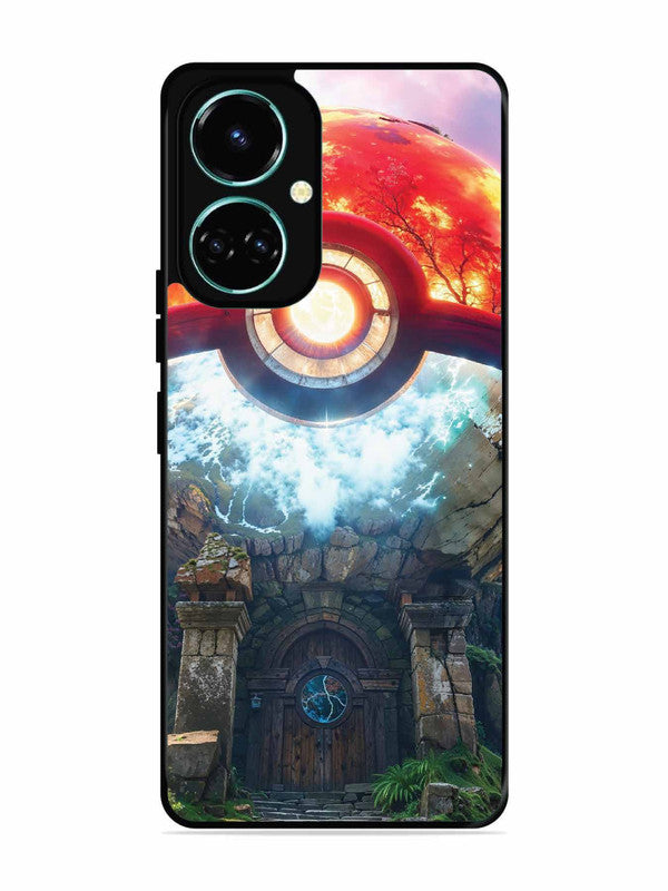 Tecno camon 19 Cartoon-ball-house-anime