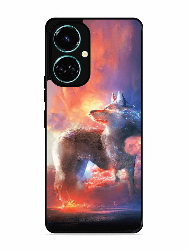Tecno camon 19 wolf-fantasy-animal