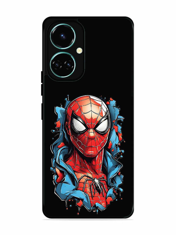 Tecno camon 19 Spider man street art style