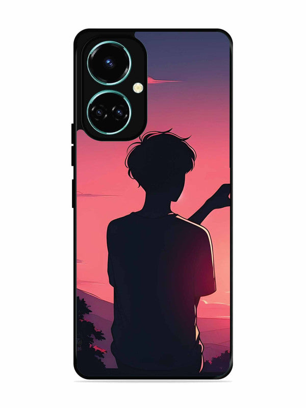 Tecno camon 19 Love Heart with Hand Boy