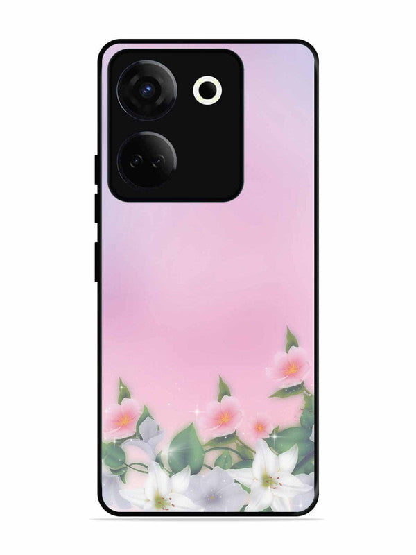Tecno camon 20 Pink Floral Elegance