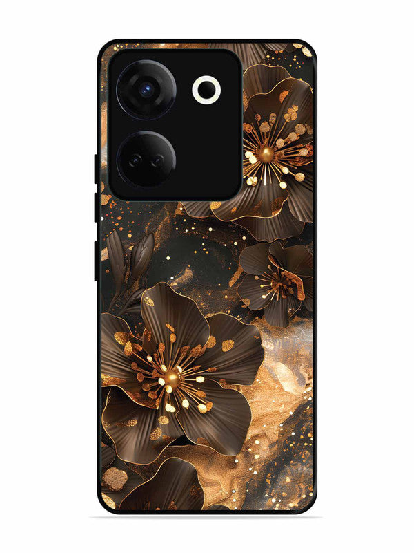 Tecno camon 20 Golden Flowars