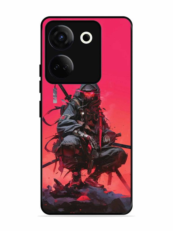 Tecno camon 20 Cyberpunk Ninja Katana