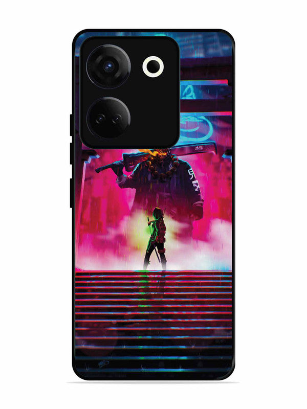 Tecno camon 20 Cyberpunk Yokai Monster