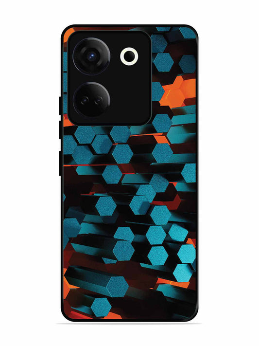 Tecno camon 20 Hexagon 3D Abstract