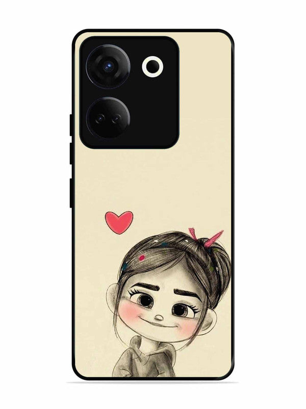 Tecno camon 20 Cute Girl Looking at You