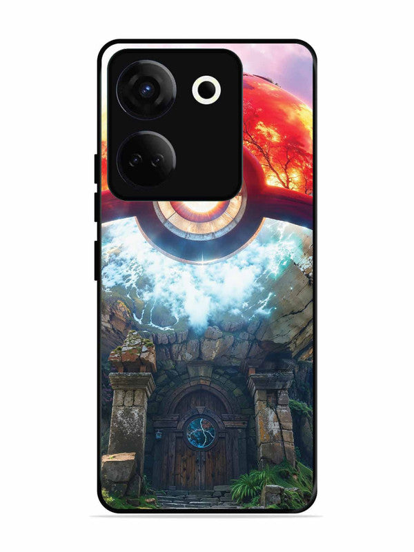 Tecno camon 20 Cartoon-ball-house-anime