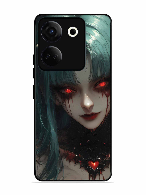Tecno camon 20 succubus-demon-anime-girl-red-eyes
