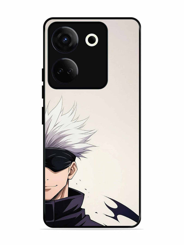 Tecno camon 20 White Hair Sorcerer Satoru Gojo