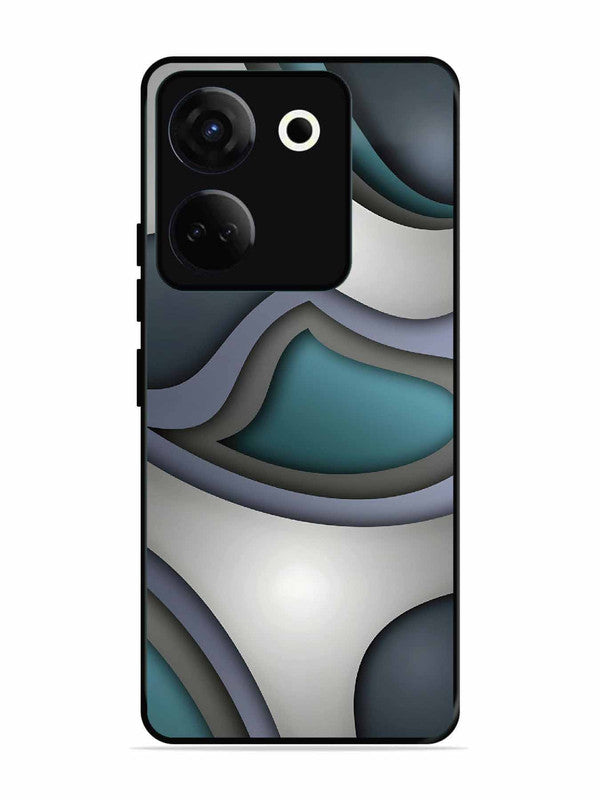 Tecno camon 20 Slate Blue Gradient Wave