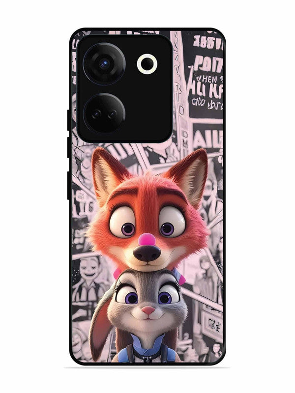 Tecno camon 20 Cute Nick wilde and judy hopps 2