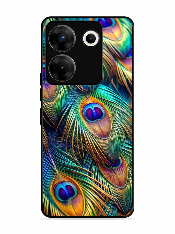 Tecno camon 20 Pro peacock feather