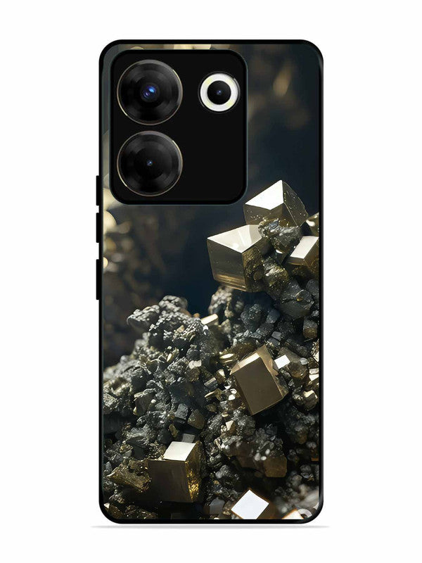 Tecno camon 20 Pro Gold Crystals