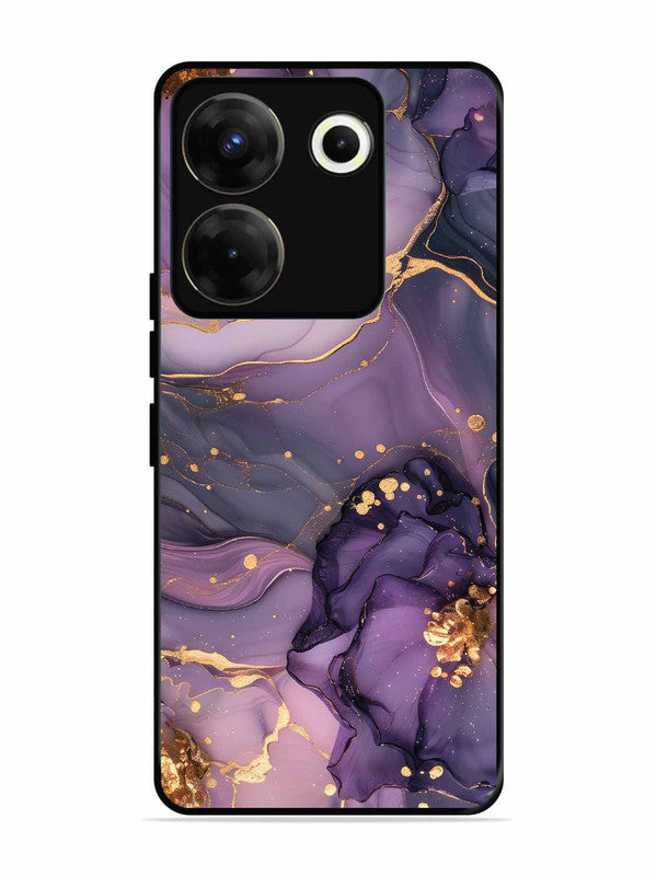 Tecno camon 20 Pro Royal Orchid Theme Marble