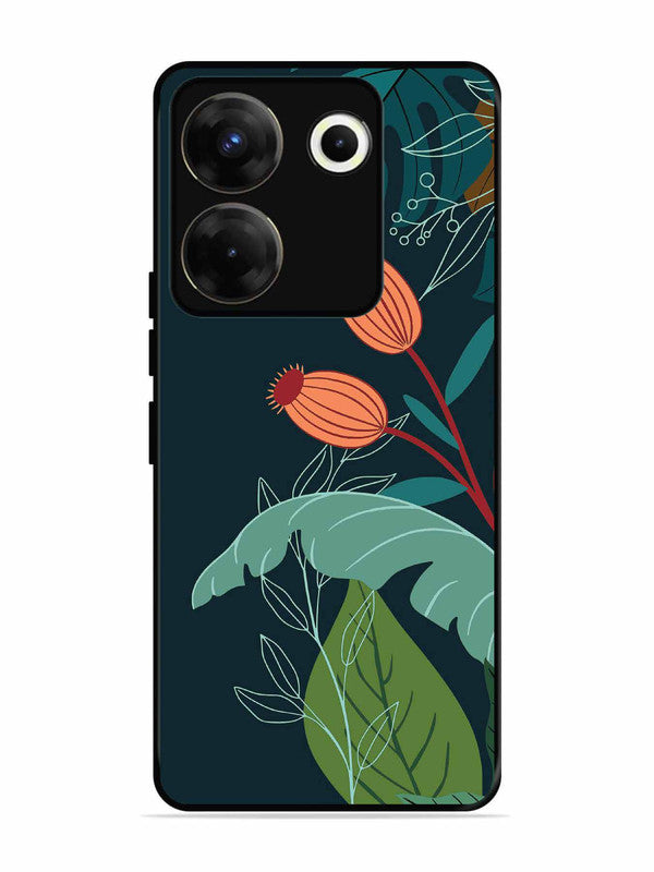 Tecno camon 20 Pro Plant Illustration