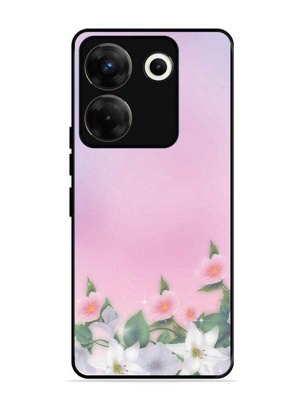Tecno camon 20 Pro Pink Floral Elegance