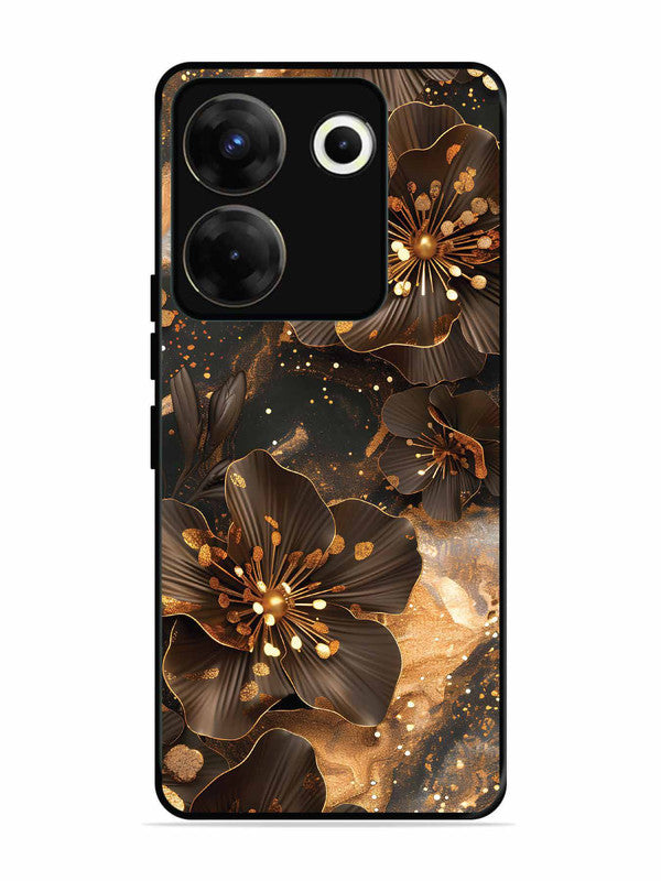Tecno camon 20 Pro Golden Flowars