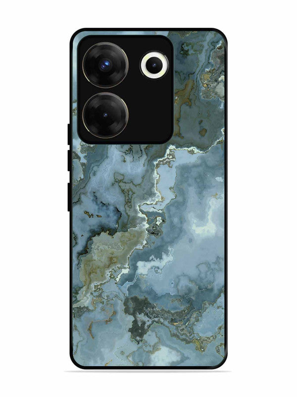 Tecno camon 20 Pro Celestial Blue Marble 2nd Pattern