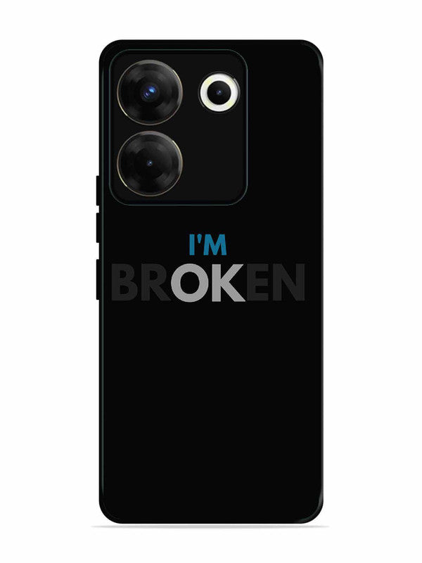 Tecno camon 20 Pro I'm Broken Dark Theme