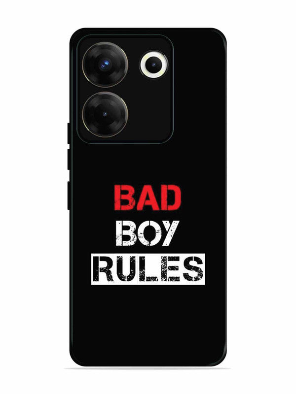 Tecno camon 20 Pro Bad Boy Rules