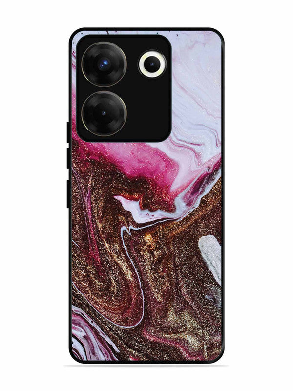Tecno camon 20 Pro Elegant Rose & Gold Marble