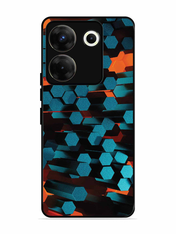 Tecno camon 20 Pro Hexagon 3D Abstract