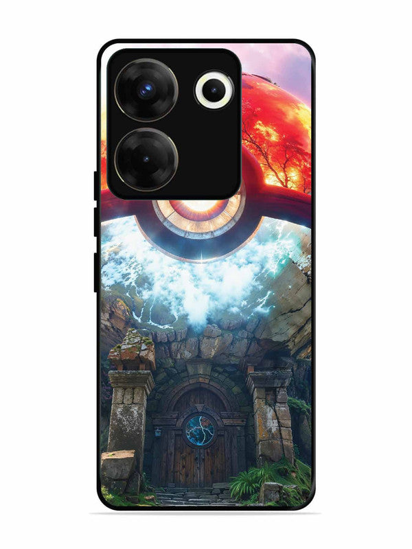 Tecno camon 20 Pro Cartoon-ball-house-anime