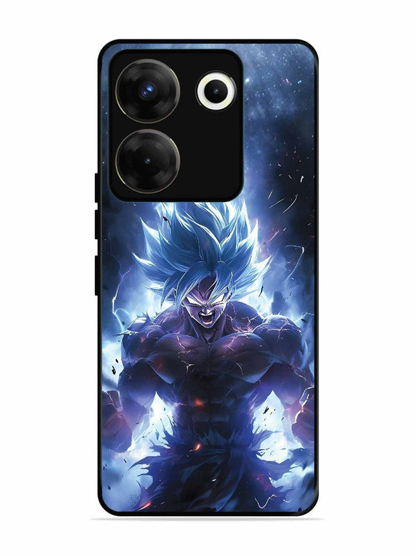 Tecno camon 20 Pro Super Saiyan Blue and Angry