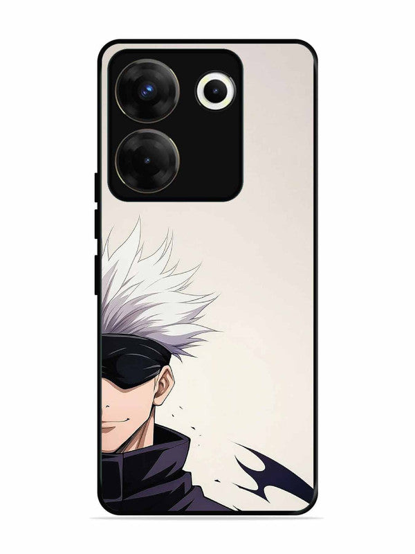 Tecno camon 20 Pro White Hair Sorcerer Satoru Gojo