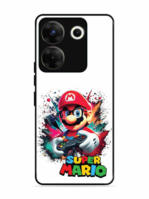 Tecno camon 20 Pro Modern Mario Pro Gamer Splash