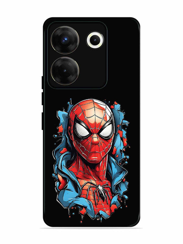 Tecno camon 20 Pro Spider man street art style