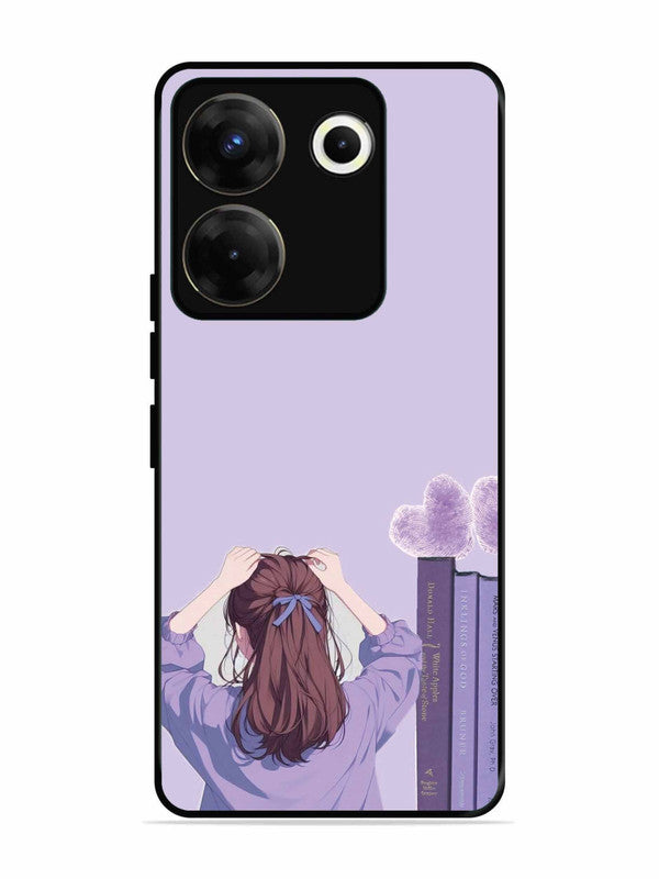 Tecno camon 20 Pro Cute girl hairs